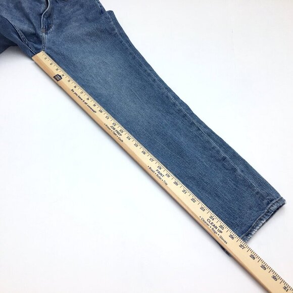Abercrombie & Fitch Jeans The Ankle Straight Ultra High Rise Stretch size 25 - Picture 5 of 8
